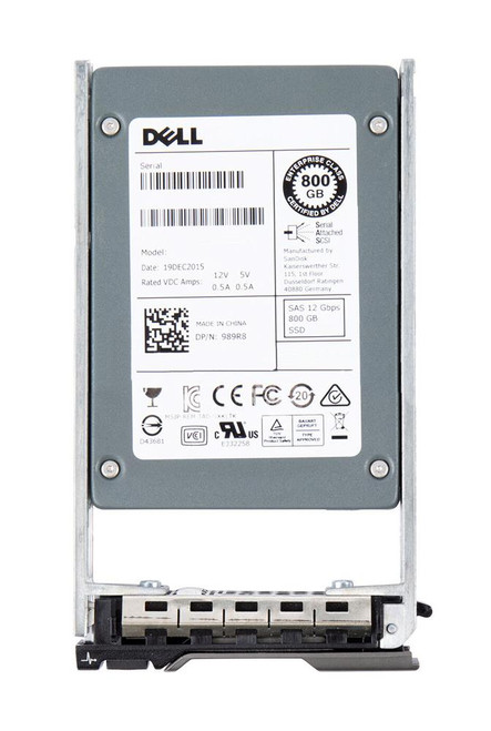 989R8 - Dell 800GB SAS 12Gb/s 2.5" SSD