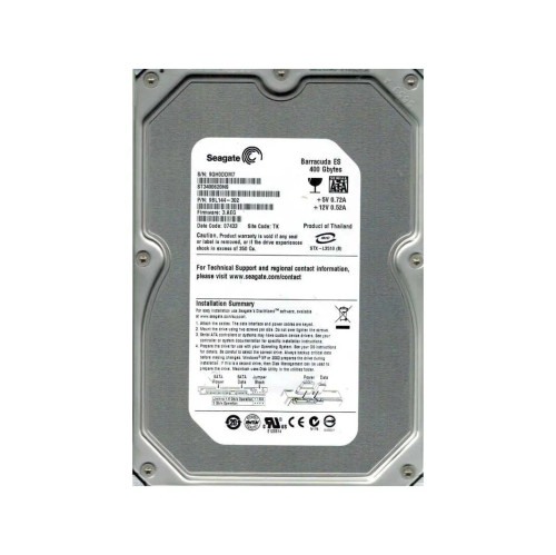 9BL144-302 - Seagate 400GB 7200RPM SATA 3Gb/s 3.5" HDD
