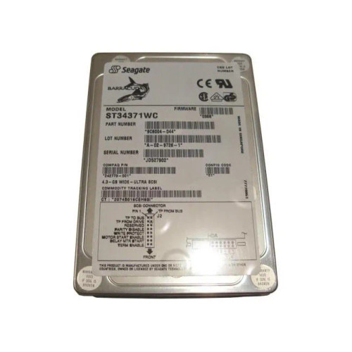 9C6004-044 - Seagate 4.35GB 7200RPM Ultra SCSI 3.5" HDD