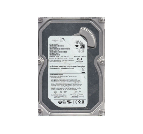 9CZ112-301 - Seagate 160GB 7200RPM SATA 3Gb/s 3.5" HDD
