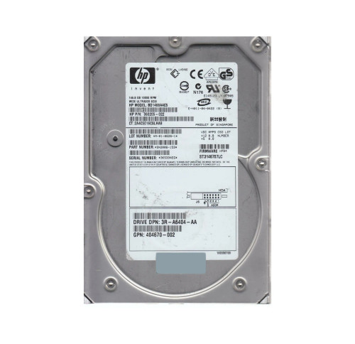 9X2006-153 - Seagate 146GB 10K RPM Ultra320 SCSI 3.5" HDD