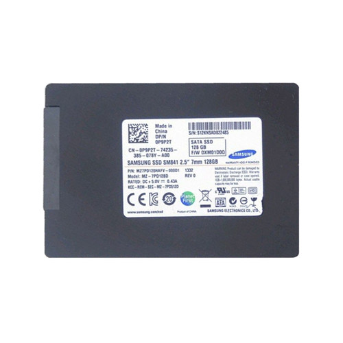 P9P2T - Dell 128GB SATA 6Gb/s 2.5" MLC SSD