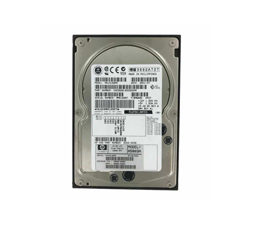 A5803A - HP 18.2GB 10000RPM Ultra2 SCSI 3.5" HDD