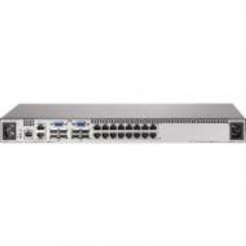 580643-001 - HP Server Console G2 Switch with Virtual Media and Cac 0x2x16 KVM Switch USB 16 X Kvm-Port (s) 2 Local Users Desktop