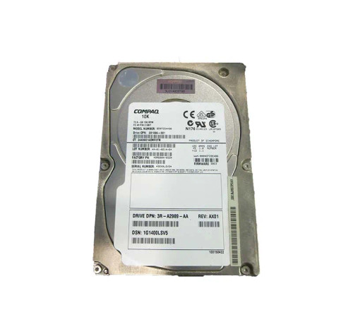 BD07254498 - HP 72.8GB 10K RPM 3.5" Fibre Channel HDD