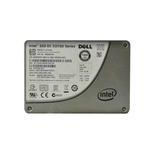 0R0KXM - Dell 100GB SATA 6Gb/s 2.5" Hot-Plug MLC SSD