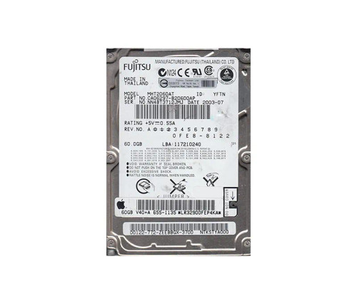 CA06297-B20600AP - Fujitsu 60GB 4200RPM 2.5" IDE 2MB HDD