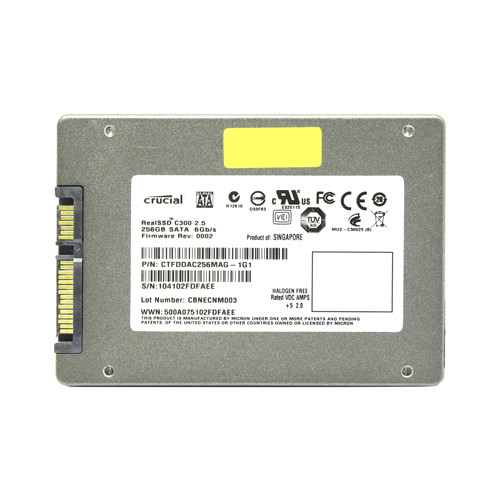 Crucial CTFDDAC256MAG-1G1 C300 256GB SATA 6Gb/s SSD
