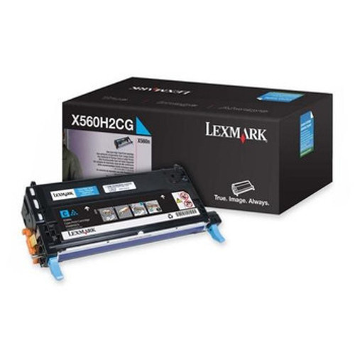 X560H2CG - Lexmark Cyan High Capacity Toner Cartridge for X560N