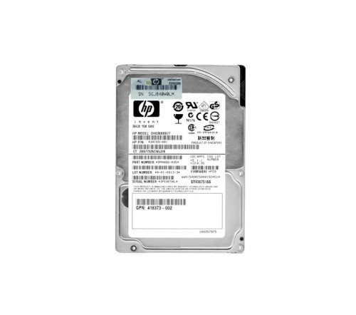DH036BB977 - HP 36GB 15000RPM SAS 3Gb/s 2.5" HDD