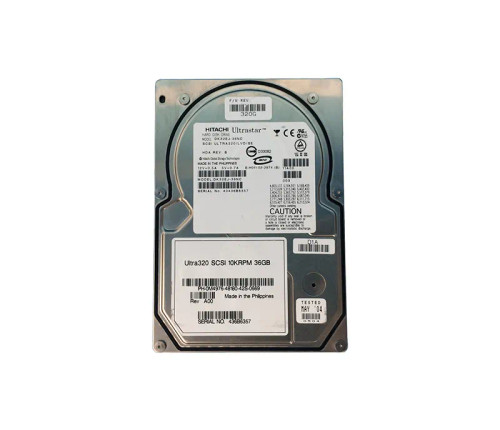 DK32EJ-36NC - Hitachi 36GB 10000RPM Ultra-320 SCSI 3.5" HDD