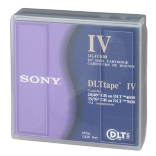 DL4TK88 - Sony 40GB Native 80GB Compressed DLTtape IV Data Cartridge