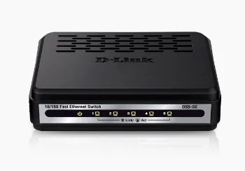 DSS-5E - D-LINK 5-Port 10/100 Desktop Ethernet Switch