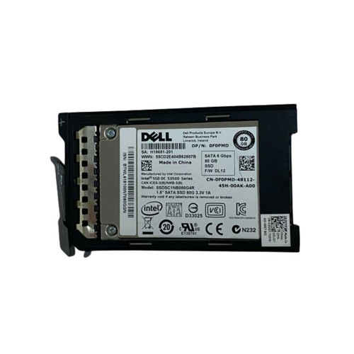 F0PMD - Dell 80GB SATA 6Gb/s 1.8" SSD