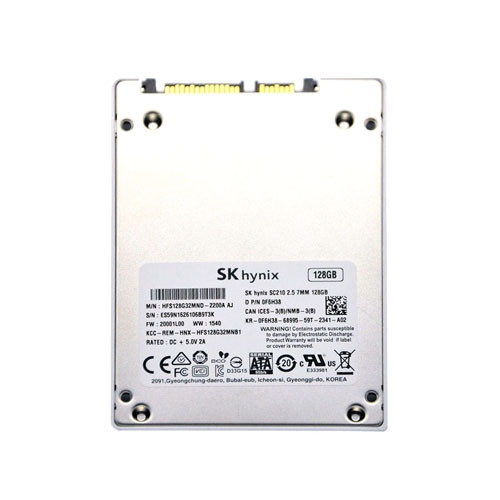 F6H38 - Dell 128GB SATA 6Gb/s 2.5" SSD