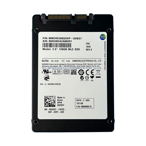 G295T - Dell 128GB SATA 3Gb/s 2.5" MLC SSD