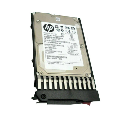 EH0600FDMBN - HP 600GB 15000RPM SAS 12Gb/s 2.5" HDD
