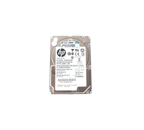 693569-002 - HP 450GB 10K RPM SAS 6Gb/s 2.5" HDD