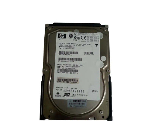 BDO7289BB8 - HP 72.8GB 10000RPM Ultra320 SCSI 3.5" HDD