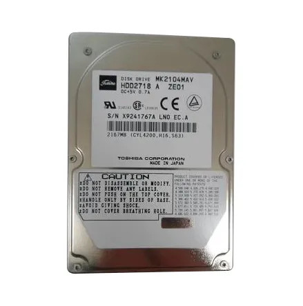 HDD2718 - TOSHIBA 2.16GB 4200RPM 2.5" IDE HDD