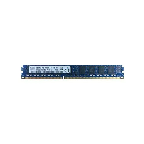 HMT351E7CFR8C-PBT0 - Hynix 4GB DDR3-1600MHz PC3-12800 ECC Unbuffered CL11 240-Pin DIMM Very Low Profile VLP Memory Module