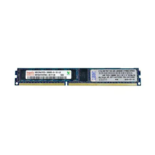HMT351V7AFR8C-H9 - Hynix 4GB DDR3-1333MHz PC3-10600 ECC Registered CL9 240-Pin DIMM Very Low Profile VLP Dual Rank Memory Module