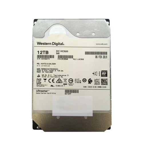 HUH721212AL5204 - HGST 12TB 7200RPM SAS 12Gb/s 3.5" HDD