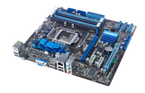 P7H55-M/CSM - ASUS P7H55-M Socket LGA1156 Intel H55 Chipset Micro-ATX System Board Motherboard Supports Core i7 i5 i3 Pentium Series DDR3 4x DIMM