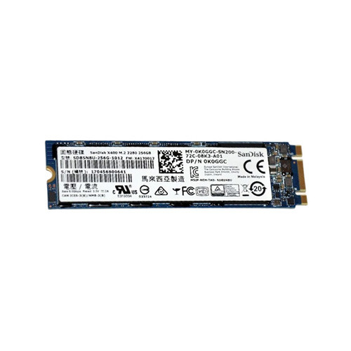 K0GGC - Dell 256GB SATA 6Gb/s M.2 2280 SSD