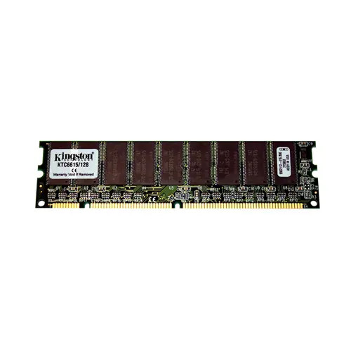 KTC6615/128-G - Kingston Technology 128MB PC100 ECC 168-Pin DIMM Memory