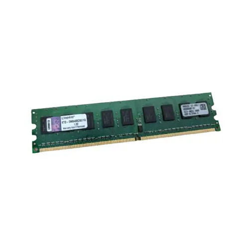 KTD-DM8400C6E/1G - Kingston 1GB DDR2-800MHz PC2-6400 ECC Unbuffered CL6 240-Pin DIMM 1.8V Memory Module