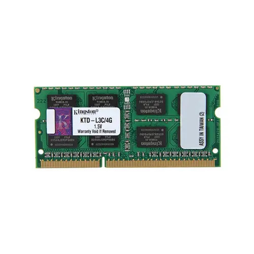 KTD-L3C/4G - Kingston Technology 4GB DDR3-1600MHz PC3-12800 CL11 SoDIMM