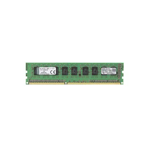KTH-PL316ELV/4G - Kingston 4GB DDR3-1600MHz ECC Unbuffered 240-Pin Memory