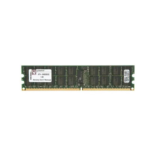 KTH-XW8200/2G - Kingston 2GB DDR2-400MHz ECC Registered 240-Pin Memory