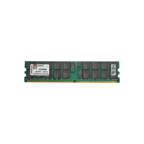 KTS7800/8G - Kingston 8GB Kit 2 X 4GB DDR2-533MHz PC2-4200 ECC Registered CL4 240-Pin DIMM 1.8V Memory