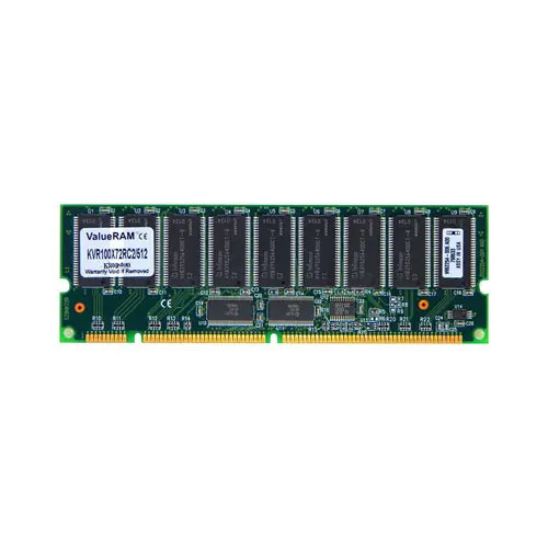 KVR100X72RC2/512 - Kingston 512MB 100MHz PC100 ECC Registered 168-Pin DIMM