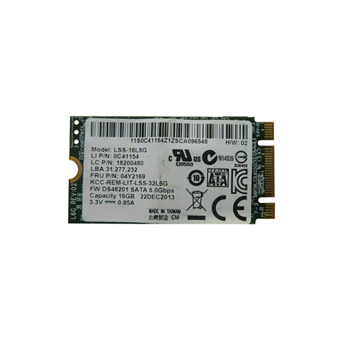 LSS-16L6G - Lite-On 16GB SATA 6Gb/s M.2 2242 SSD