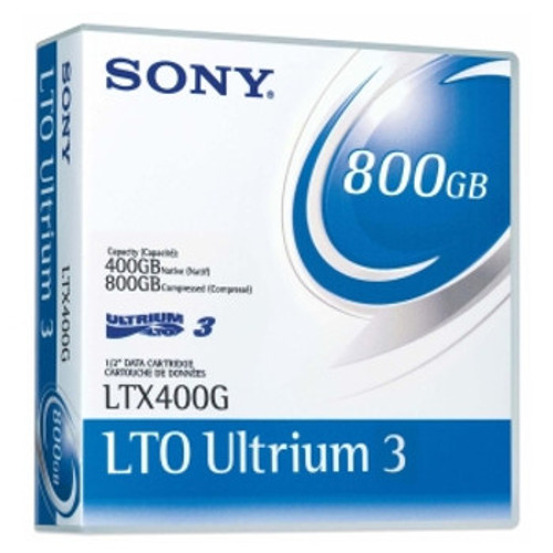 LTX400GWW - Sony LTO Ultrium 3 Tape Cartridge LTO Ultrium LTO-3 400GB Native 800GB Compressed