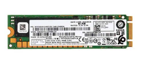 MTFDDAV240TCB-1AR1ZABDA - Dell 240GB SATA 6Gb/s M.2 512E Solid State Drive