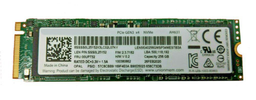 5SS0V26441 - Lenovo 256GB PCIe 3.0 x4 NVMe M.2 2280 SSD