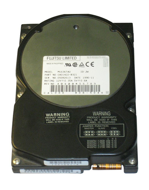 M1636TAU - Fujitsu 1.3GB 5400RPM IDE 128KB 3.5" HDD