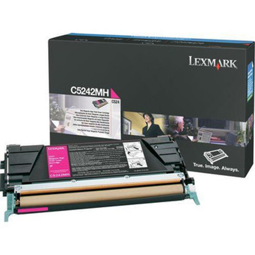 C5242MH - Lexmark Magenta High Yield Toner Cartridge for C524