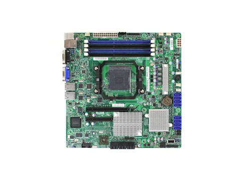 Supermicro H8SML-I AMD SR5650 Micro-ATX Motherboard for Opteron DDR3 - Compatible with Socket AM3+ CPUs - Supports 4x