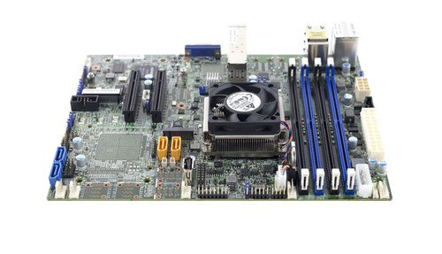 MBD-X10SDV-4C-7TP4F - SuperMicro Xeon D-1518 DDR4 4-DIMM Flex-ATX Motherboard