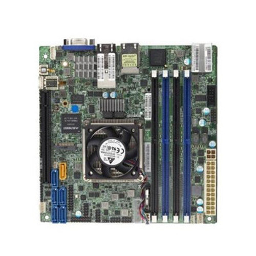 MBD-X10SDV-8C-TLN4F - Supermicro X10SDV-8C-TLN4F Socket FCBGA-1667 System on Chip Chipset Mini-ITX System Board Motherboard Supports Xeon D-1541 DDR4 4x DIMM