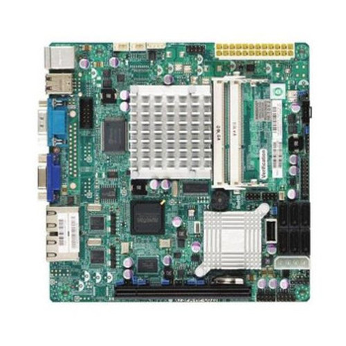 MBD-X7SLA-L-B - Supermicro X7SLA-L Socket PBGA437 Intel 945GC Chipset Flex-ATX System Board Motherboard Supports Atom 230 DDR2 2x DIMM