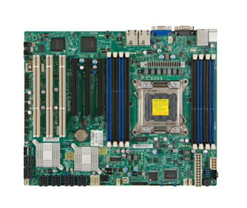 MBD-X9SRE-F-B - Supermicro X9SRE-F Socket LGA2011 Intel C602 Chipset ATX System Board Motherboard Supports Xeon E5-2600/E5-1600 Series DDR3 8x DIMM