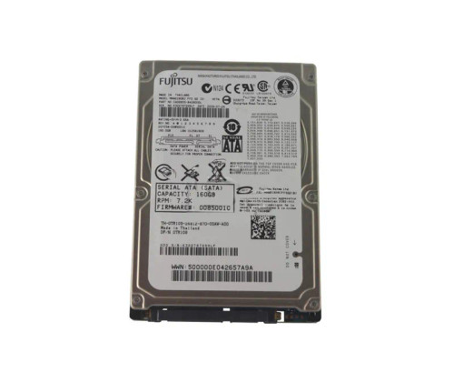 MHW2160BJ - Fujitsu 160GB 7200RPM SATA 2.5" HDD