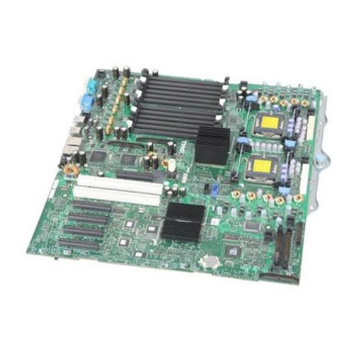 XT334 - Dell Socket J LGA771 Intel 5000X Chipset System Board Motherboard for PowerEdge 2900 Supports 2x Xeon 5000/5100 Dual core 5300 Quad core Series DDR2 12x DIMM
