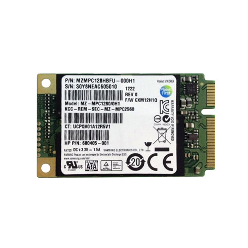 680405-001 - HP 128GB mSATA Solid State Drive